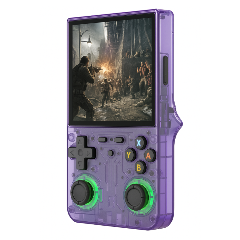 Mini Console de Jeu Vidéo Portable R36 ULTRA Écran 4" 64 Go - Violet · Smarty Paris